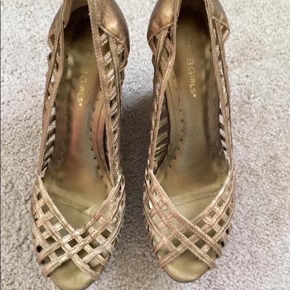 BCBGirls Wooden Wedge Heels - Picture 2 of 3